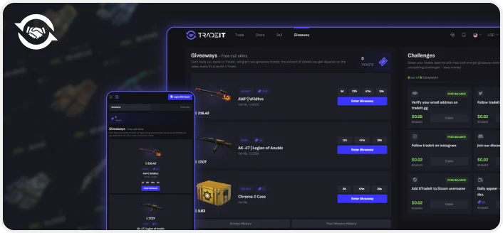 Steam API development for Tradeit.gg