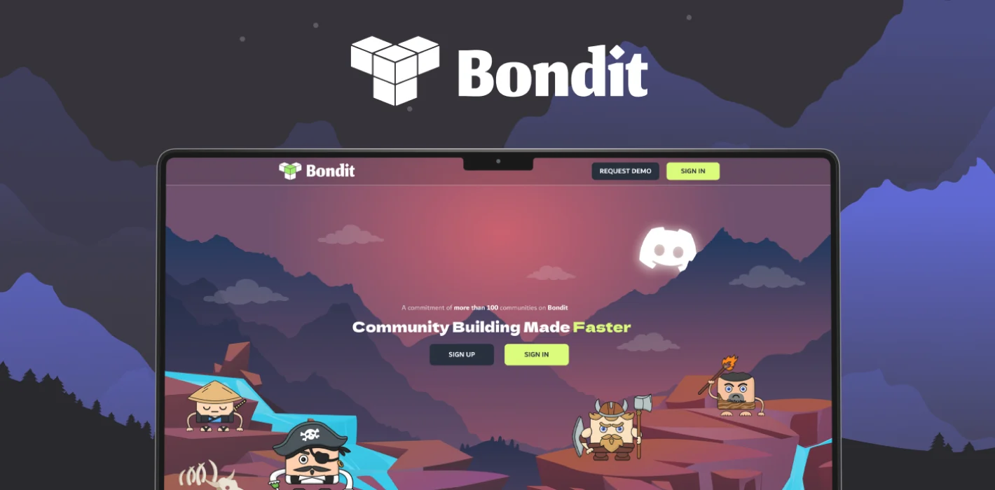 Bondit: community management platform case study by Milies